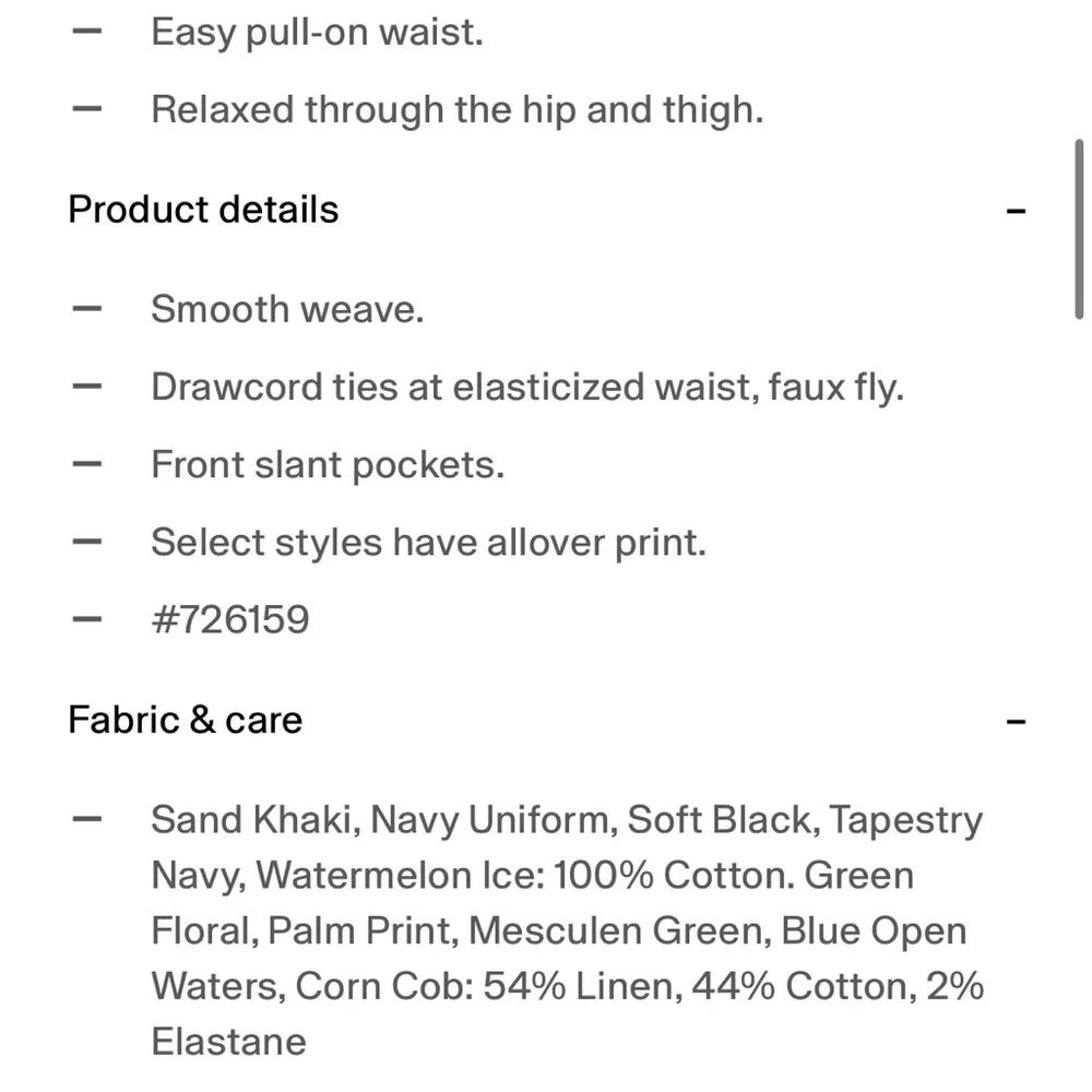 GAP Khaki Cream Floral Shorts Relaxed Fit